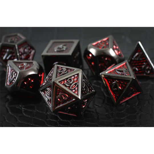 Red Dragonhide Set of 7