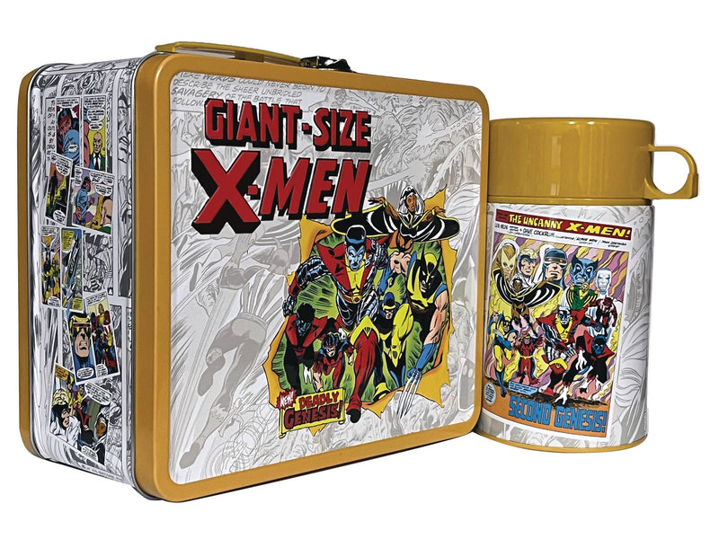 Tin Titans Giant Size X-Men PX Lunch Box w/ Beverage Container