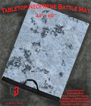 Snowy Tundra - Neoprene Battle Mat - Baron of Dice