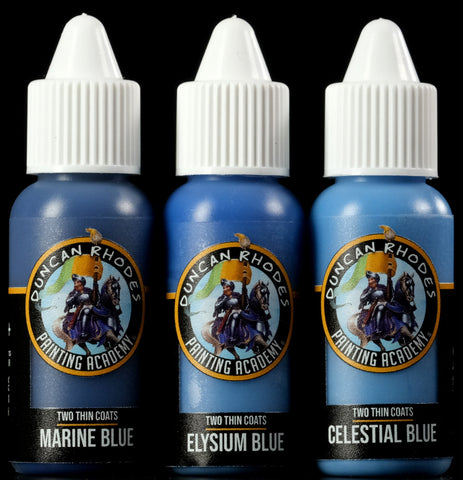 Two Thin Coats - Marine Blue