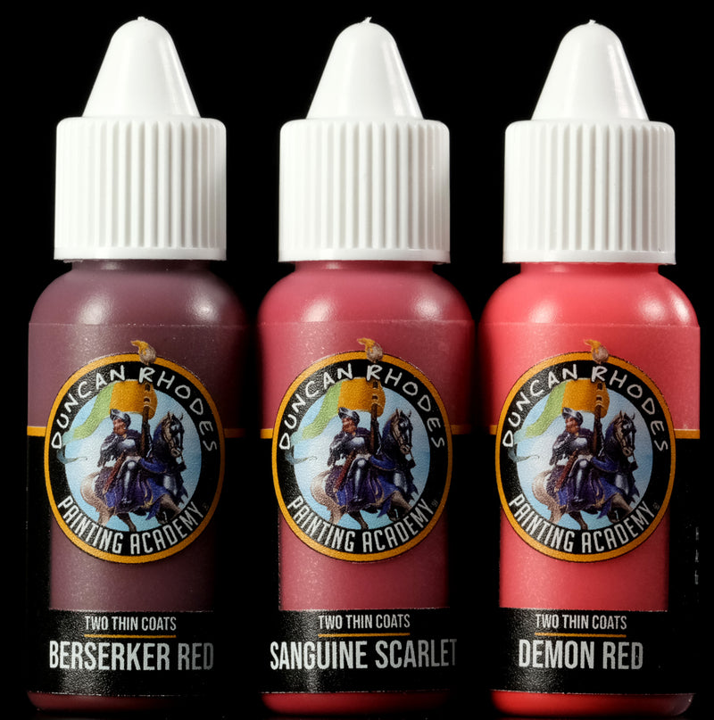 Two Thin Coats - Demon Red