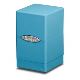 Ultra Pro Deck Box Satin Tower Version 2 Light Blue