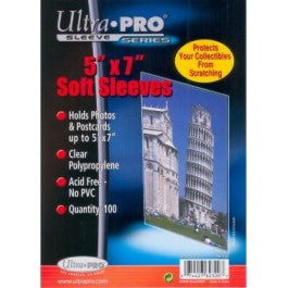Ultra Pro 5 X 7" Soft Sleeves