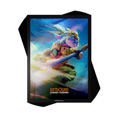 Riftbound: League of Legends Unleashed Art Sleeves - Poppy, Keeper Of The Hammer