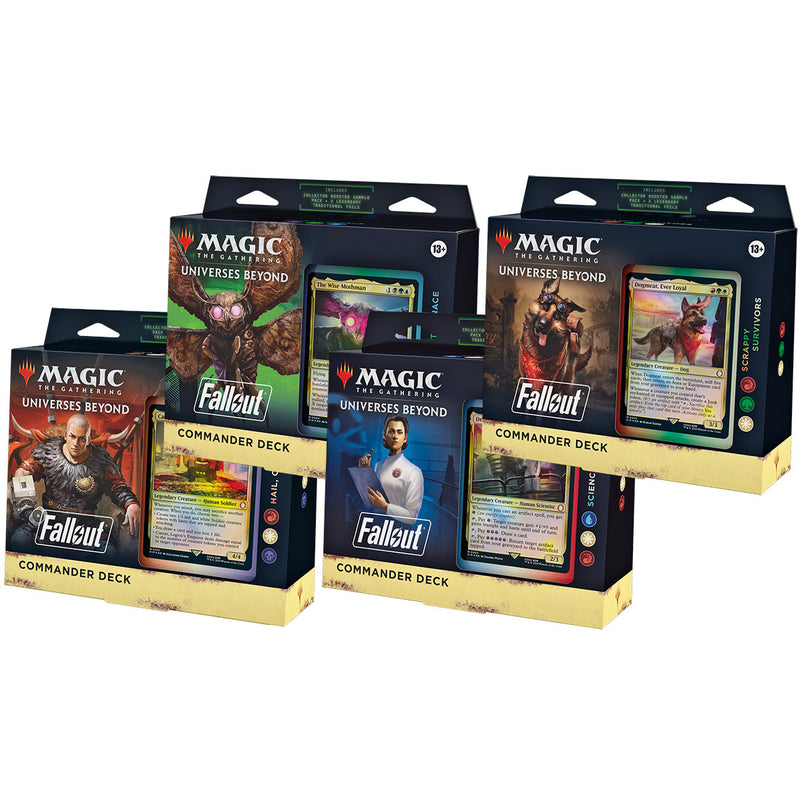 Universes Beyond: Fallout Commander Decks