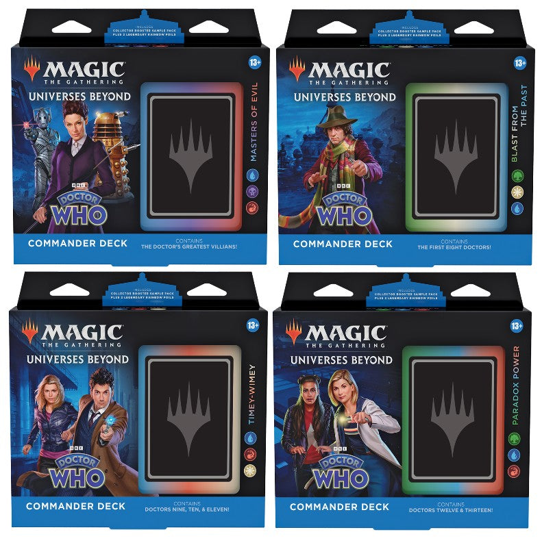 Commander Deck: Universes Beyond - Doctor Who