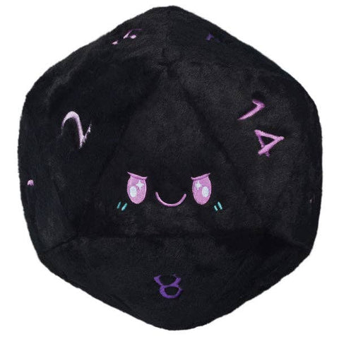 Squishable - Black D20 Dice Plush