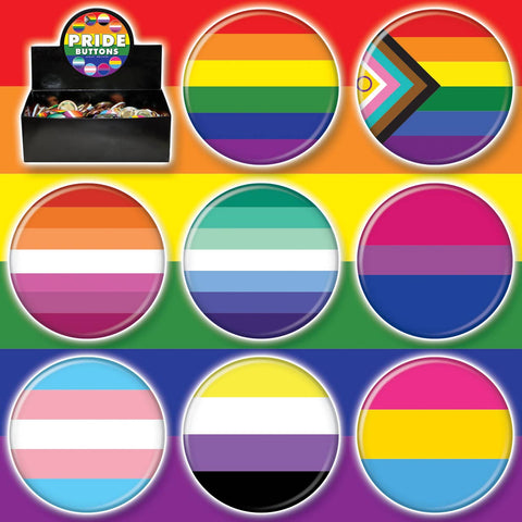 Pride Flag Button Assortment