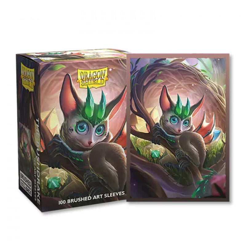 DRAGON SHIELD SLEEVES: BRUSHED ART: SPIRIT ANIMALS: THE BUSHDRAKE (100CT)