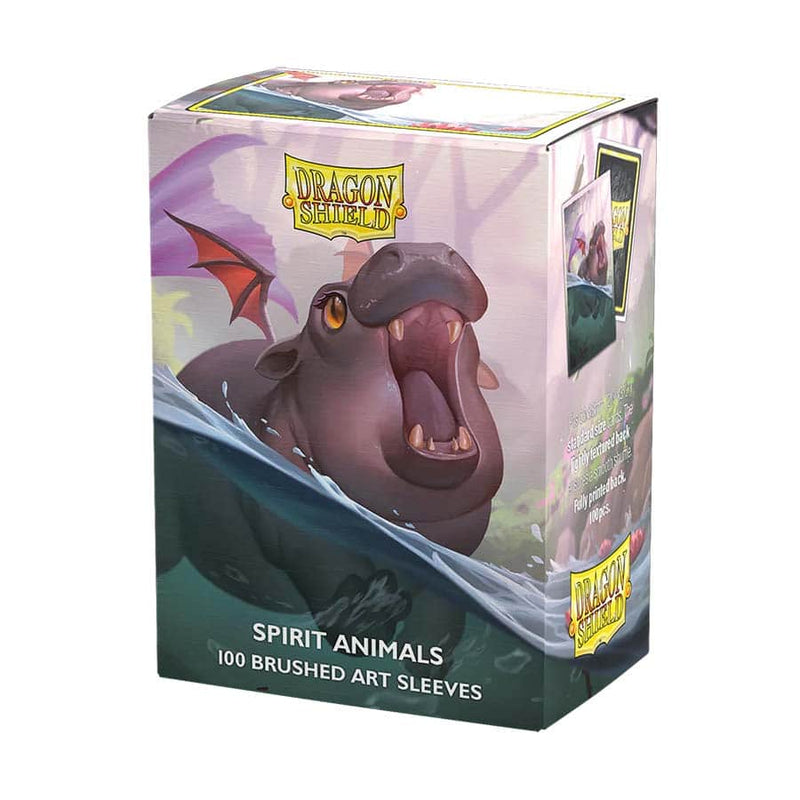DRAGON SHIELD SLEEVES: BRUSHED ART: SPIRIT ANIMALS: THE SNORTLE (100CT)