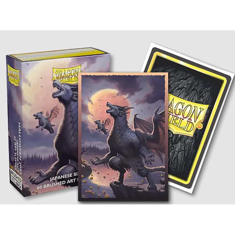 DRAGON SHIELD SLEEVES: BRUSHED ART JAPANESE: HALLOWEEN 2023 (60CT)