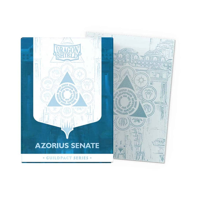 DRAGON SHIELD: MAGIC THE GATHERING: GUILDPACT SERIES: MATTE DUAL ART (AZORIUS SENATE)