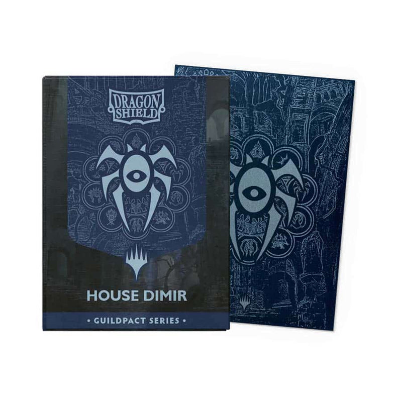 DRAGON SHIELD: MAGIC THE GATHERING: GUILDPACT SERIES: MATTE DUAL ART (HOUSE DIMIR)