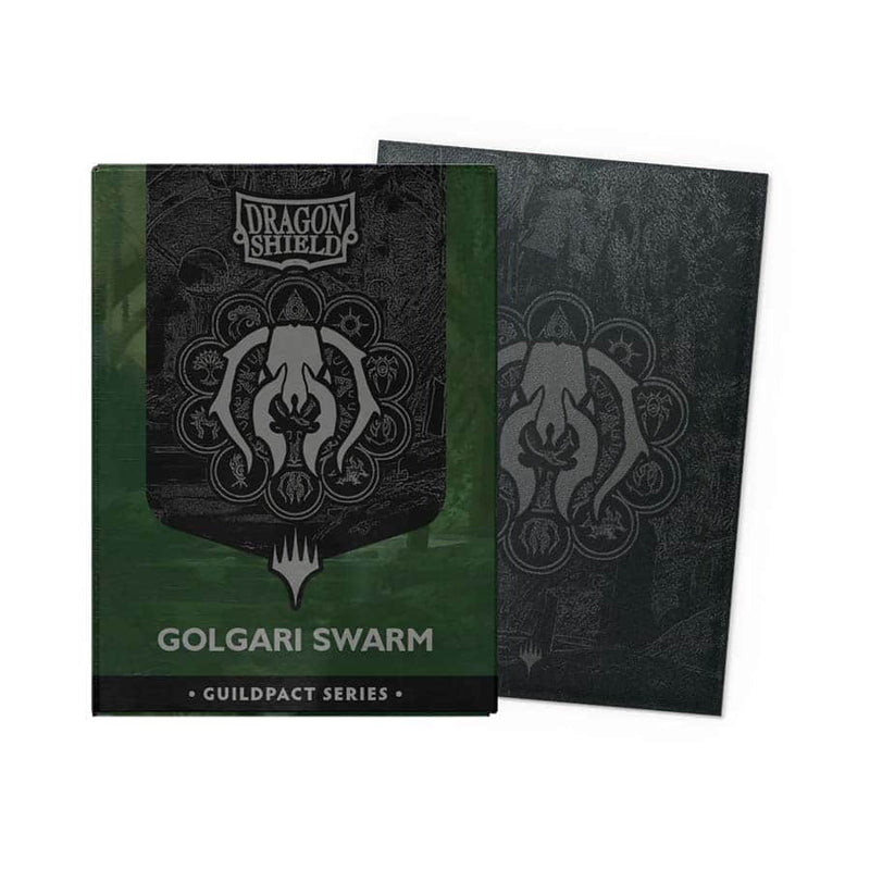 DRAGON SHIELD: MAGIC THE GATHERING: GUILDPACT SERIES: MATTE DUAL ART (GOLGARI SWARM)