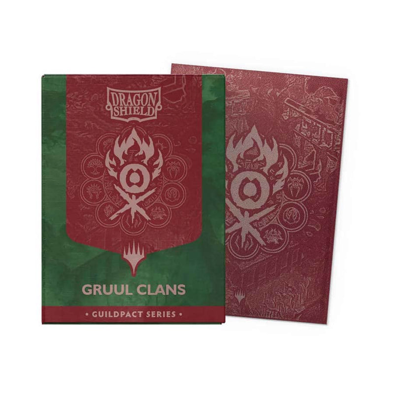 DRAGON SHIELD: MAGIC THE GATHERING: GUILDPACT SERIES: MATTE DUAL ART (GRUUL CLANS)