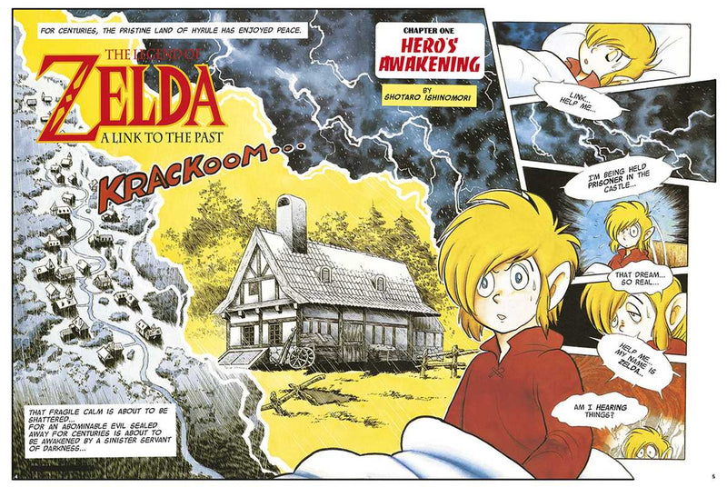 Legend of Zelda: A Link to the Past by Shotaro Ishinomori: Paperback; 196 pages / English