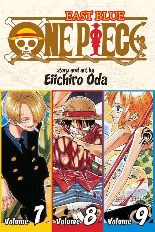 One Piece (Omnibus Edition), Vol. 3 by Eiichiro  Oda: Paperback; 592 pages / English