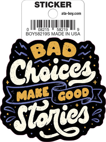 Tobe Fonseca Bad Choices Make Good Stories Die Cut 3" Vinyl
