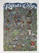 Kansas City Map | 1,000 Piece Puzzle