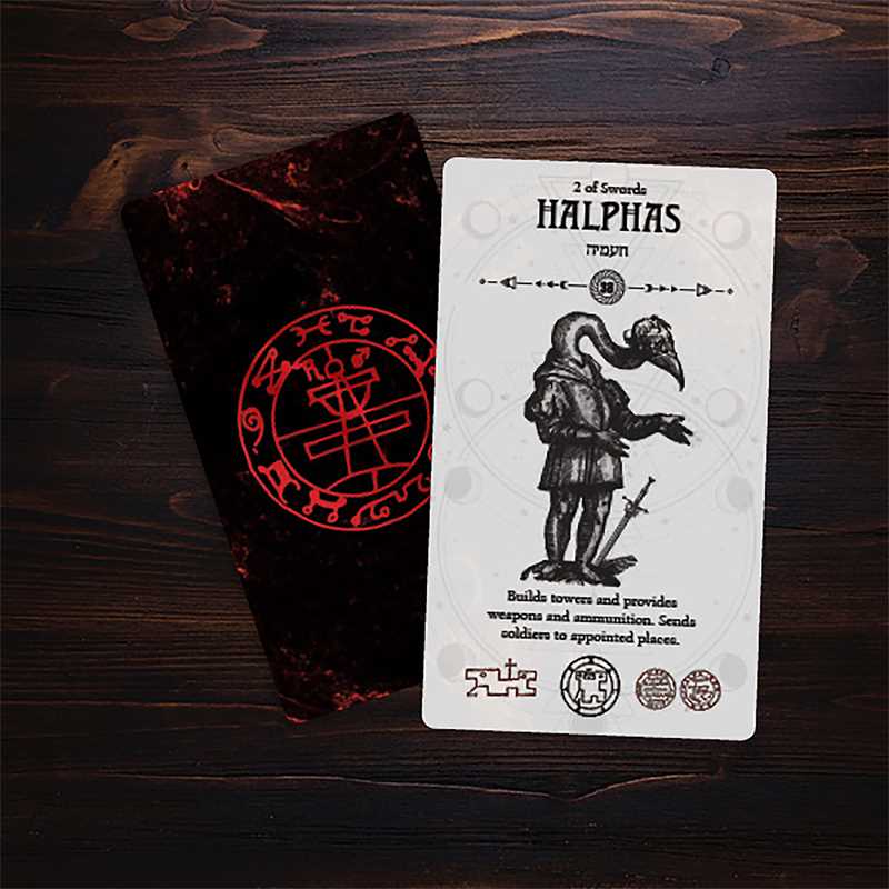 Occult Tarot by Travis McHenry: Flashcards; 78 pages / English