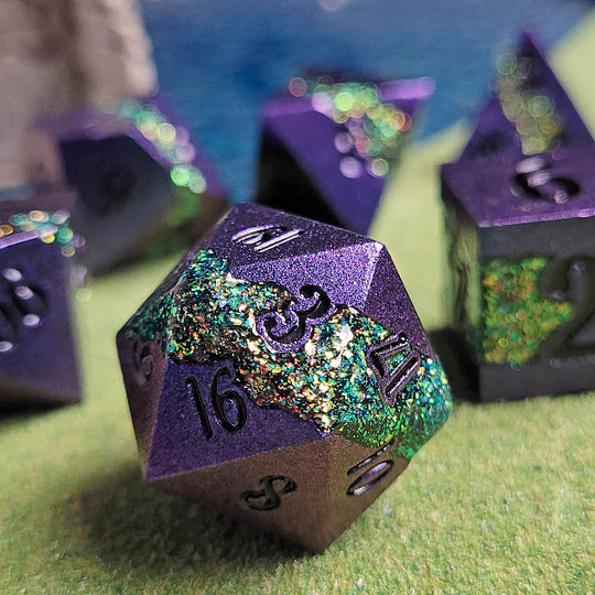 Brilliant Expanse 7-Piece Metal Dice Set