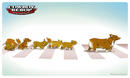 Officially Licensed Cowboy Bebop Playmat - Ein and Family