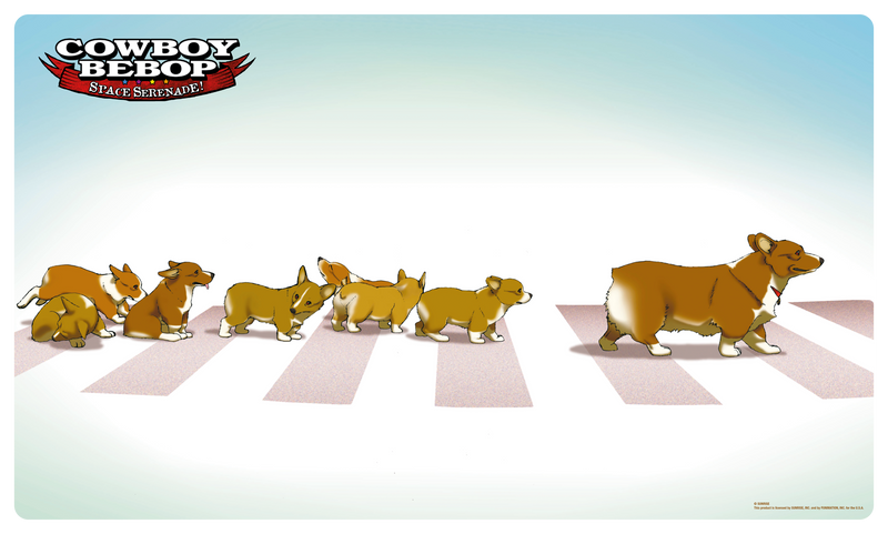 Officially Licensed Cowboy Bebop Playmat - Ein and Family