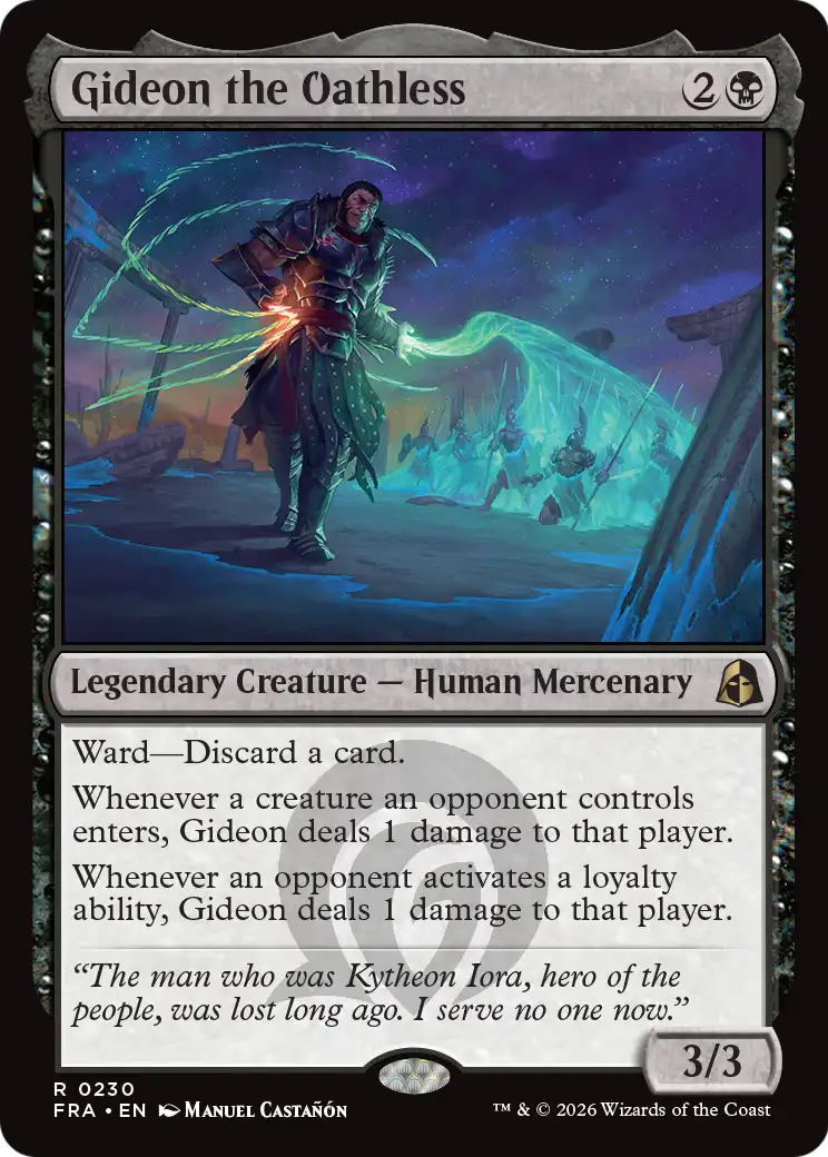 Gideon the Oathless [Reality Fracture]