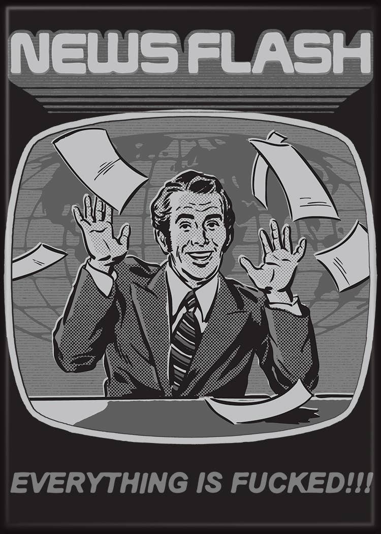 Steven Rhodes News Flash Magnet