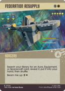 Federation Resupply (Showcase) (Surge Foil) [Star Trek]
