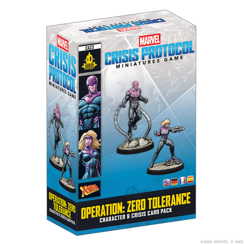 Marvel: Crisis Protocol - Operation: Zero Tolerance Character & Crisis Card Pack (Preorder)