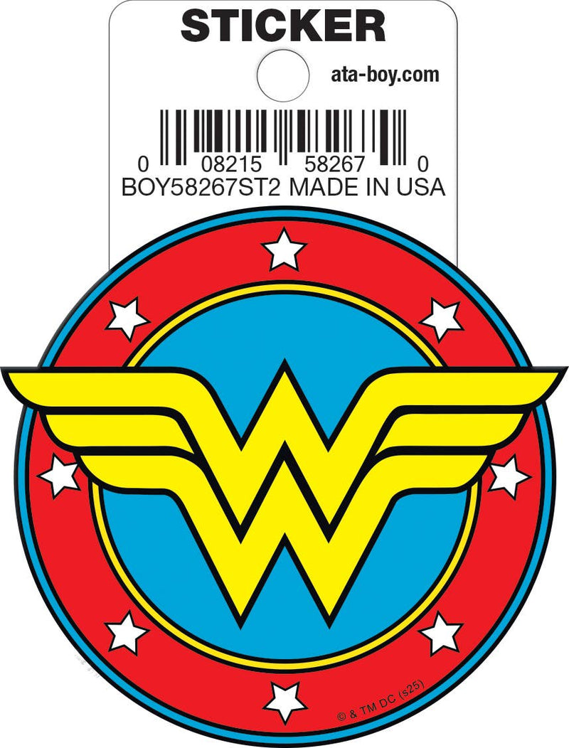 DC Comics Wonder Woman Logo Die Cut Sticker