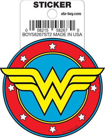 DC Comics Wonder Woman Logo Die Cut Sticker