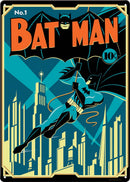 Batman Classic Metal Sign (11.5" x 8.25")