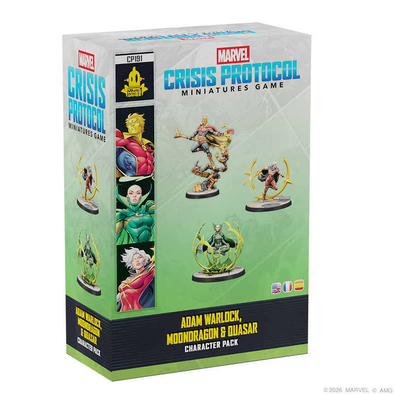 Marvel: Crisis Protocol – Adam Warlock, Moondragon & Quasar