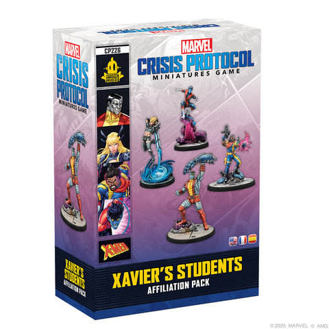 Marvel: Crisis Protocol - Xavier’s Students Affiliation Pack (preorder)