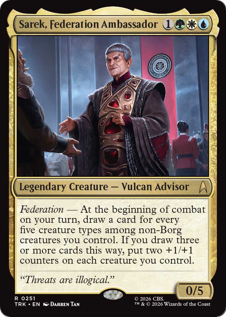 Sarek, Federation Ambassador [Star Trek]