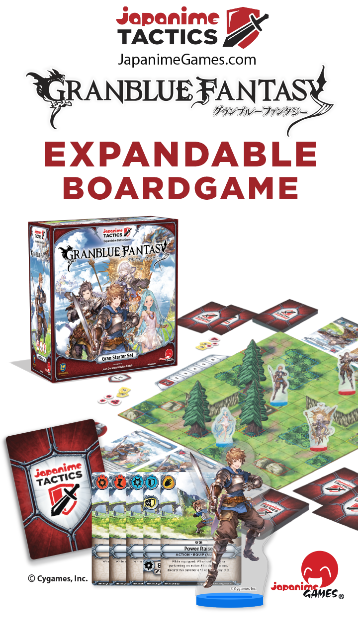 Boardgame Japanime Tactics Granblue Fantasy Gran Starter Set