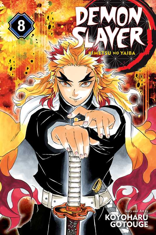 Demon Slayer: Kimetsu no Yaiba, Vol. 8 by Koyoharu Gotouge: Paperback; 192 pages / English