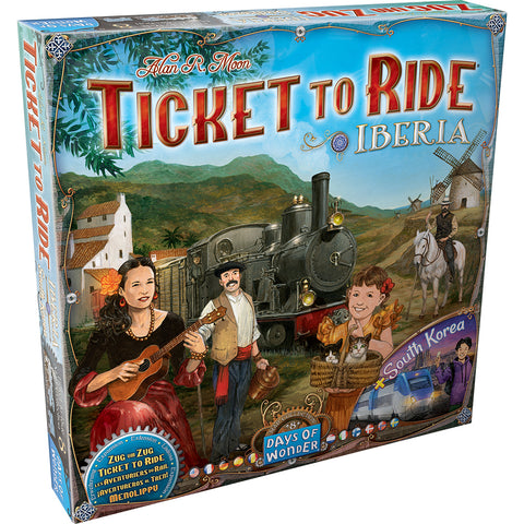 Ticket to Ride: Iberia + South Korea