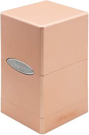 Ultra Pro Deck Box: Satin Tower Metallic Rose Gold