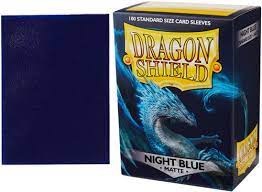 Dragon Shield 100ct Matte Deck Sleeves - Night Blue