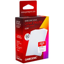 Board Game Sleeves CATAN English Clear Matte