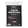 Standard Card Sleeves - 1000 Pack