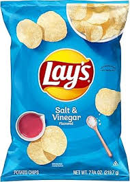 Lays Salt and Vinegar Potato Chips
