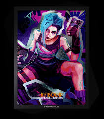 Riftbound: League of Legends Origins Jinx Art Sleeves