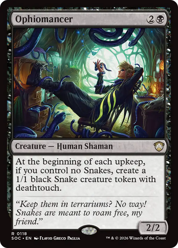 Ophiomancer [Secrets of Strixhaven Commander]