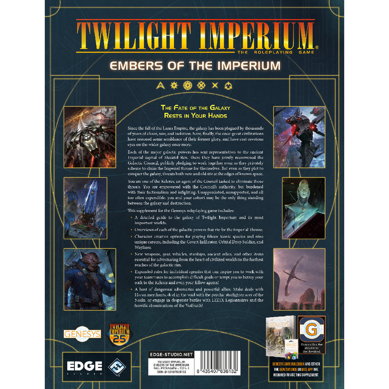 Twilight Imperium RPG - Embers of the Imperium