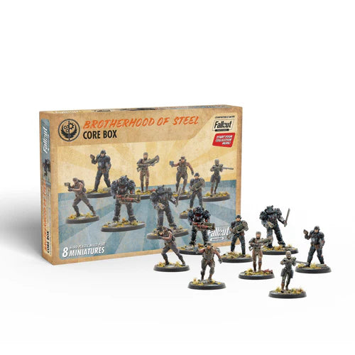 Fallout: Miniatures - Brotherhood of Steel Core Set (Plastic)