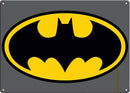 Batman Logo Metal Sign (11.5" x 8.25")